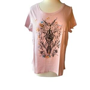 Anne L graphic Tee shirt Large Women’s cotton